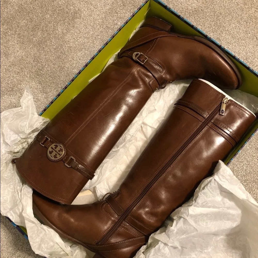 Tory Burch Calista 30 MM Riding Boots
